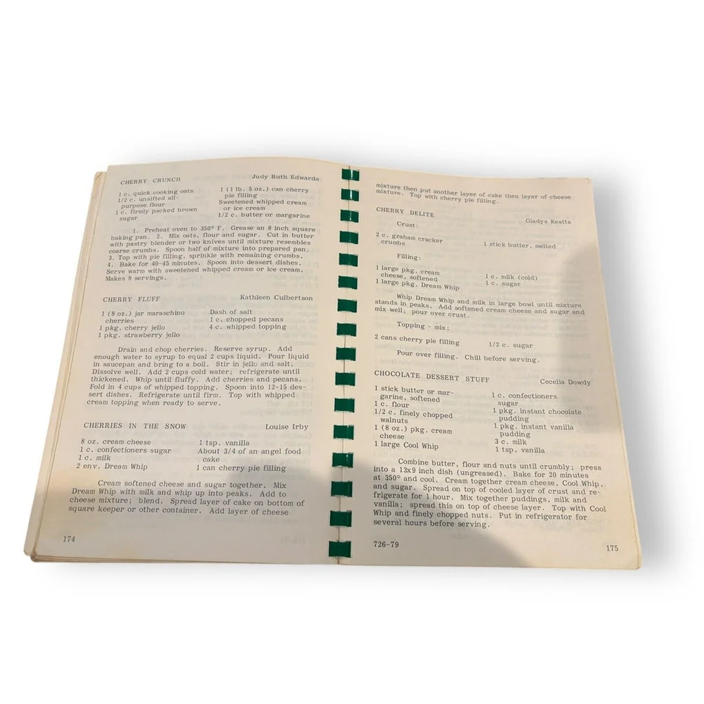 VTG What’s Cookin? IN Sycamore Community Compiled By Sycamore Baptist Church